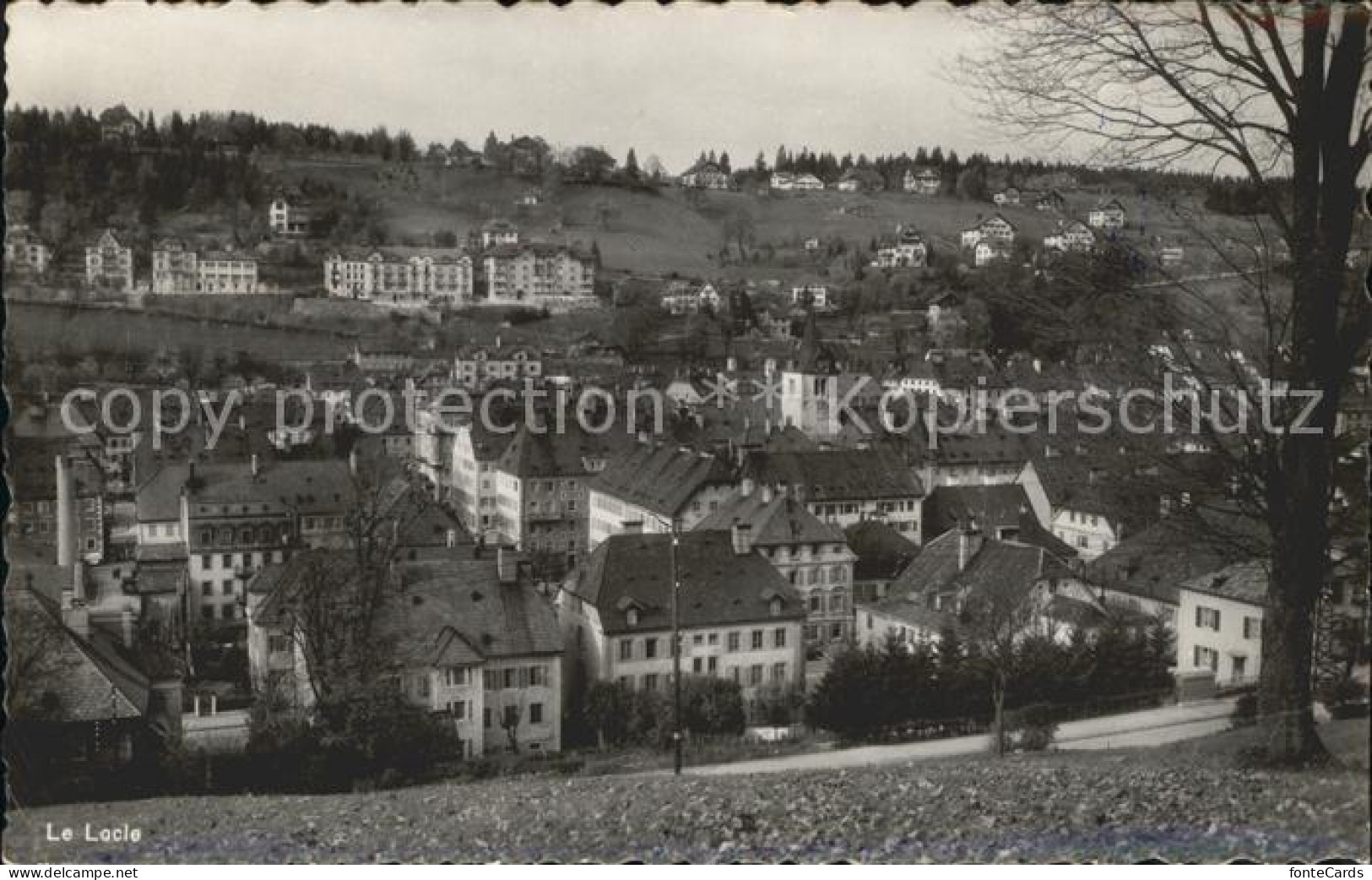 12005886 Le Locle Vue Generale Le Locle - Autres & Non Classés