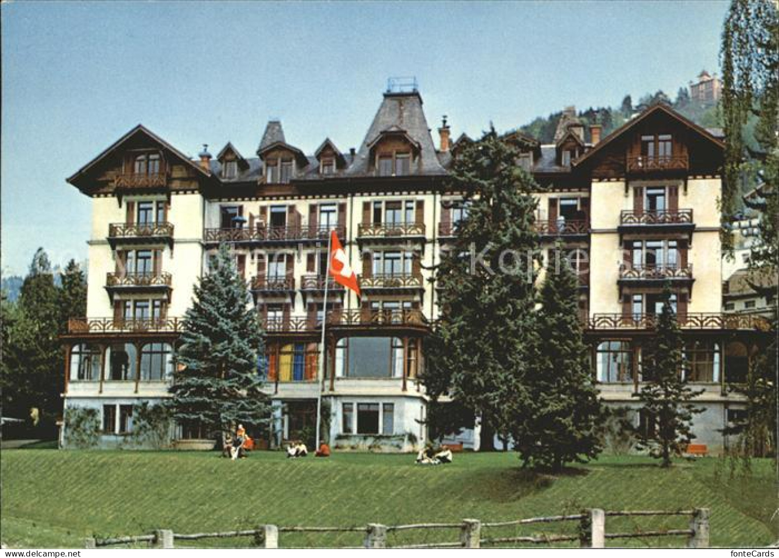 12005656 Glion Le Parc Dependance Hotel Du Righi Vaudois Glion - Autres & Non Classés