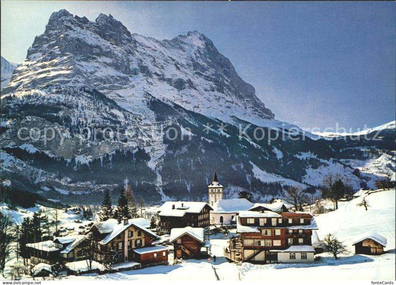 12005366 Grindelwald Dorfpatie Hoernli Eiger  Grindelwald - Andere & Zonder Classificatie
