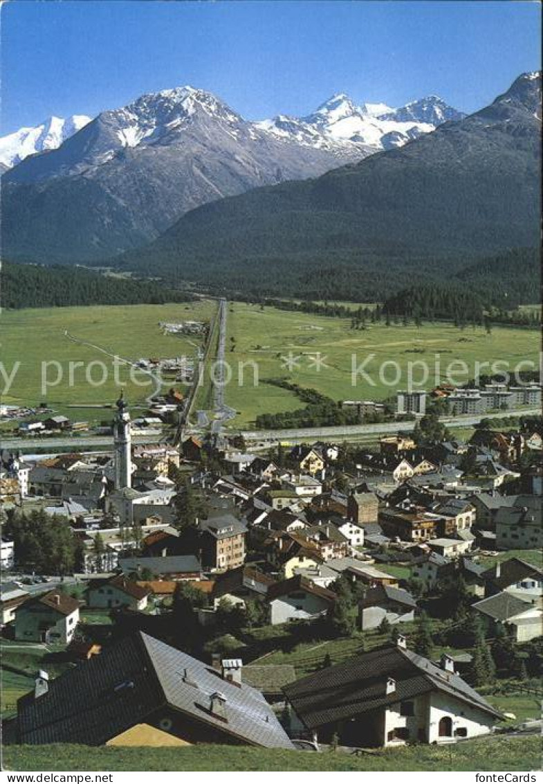 12004686 Samedan Teilansicht Samedan  - Autres & Non Classés