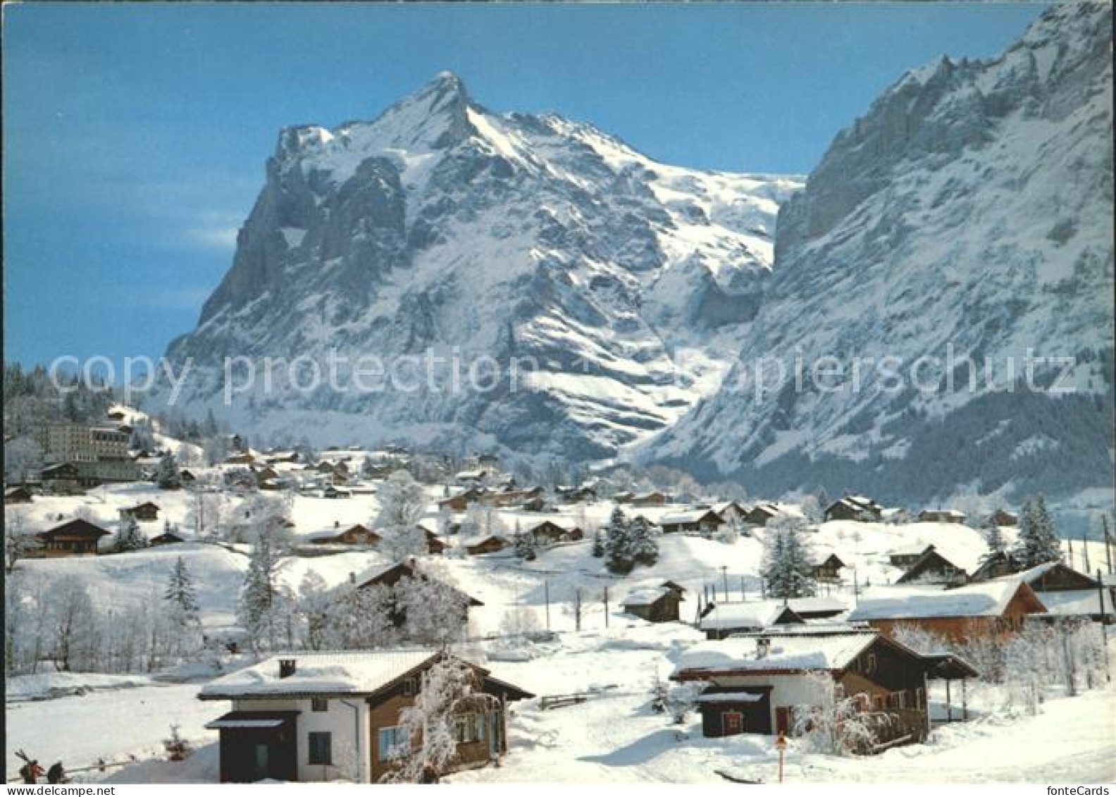 12004576 Grindelwald Grund Wetterhorn Grindelwald - Andere & Zonder Classificatie