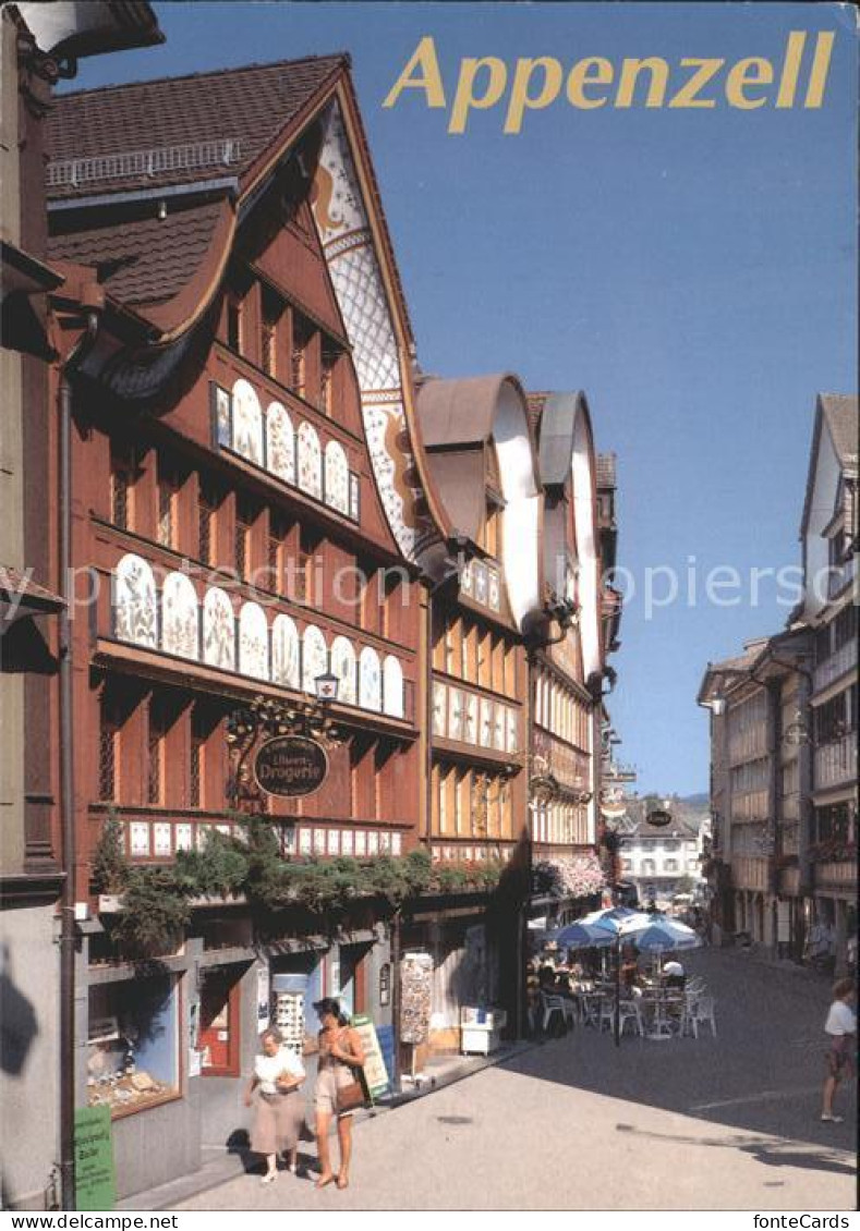 12004456 Appenzell IR Hauptgasse Loewen Drogerie Appenzell - Other & Unclassified