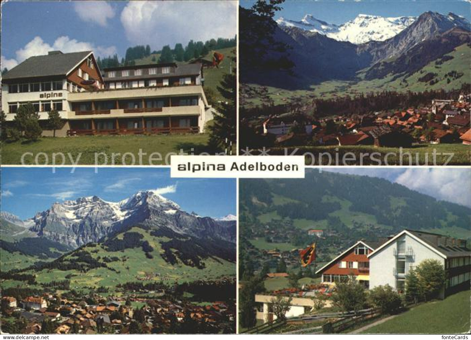 12004386 Adelboden Ferienheim Familienhotel Alpina Adelboden BE - Andere & Zonder Classificatie