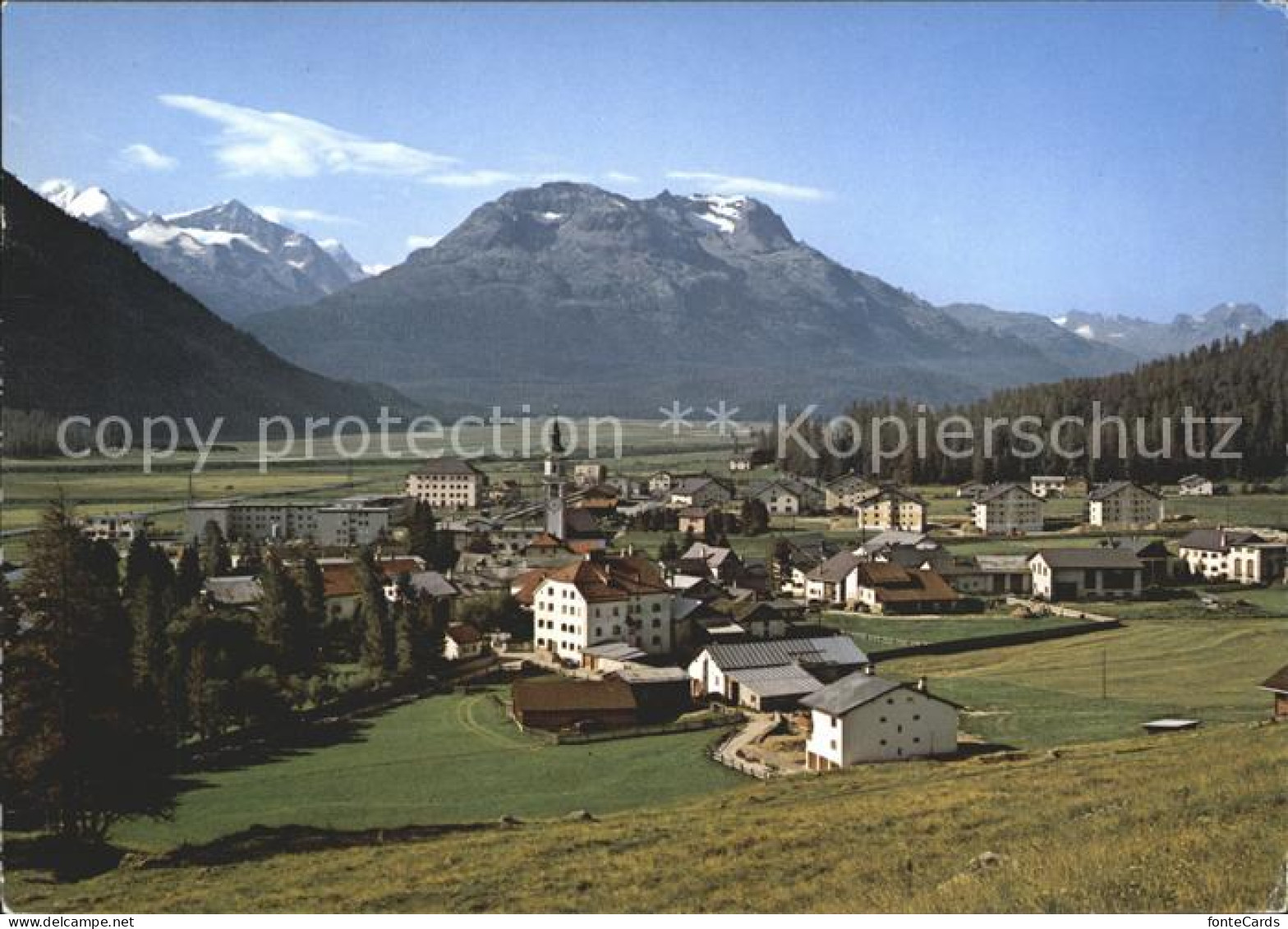 12003166 Bever Maloja Piz Rosatsch Berninagruppe Bever - Autres & Non Classés