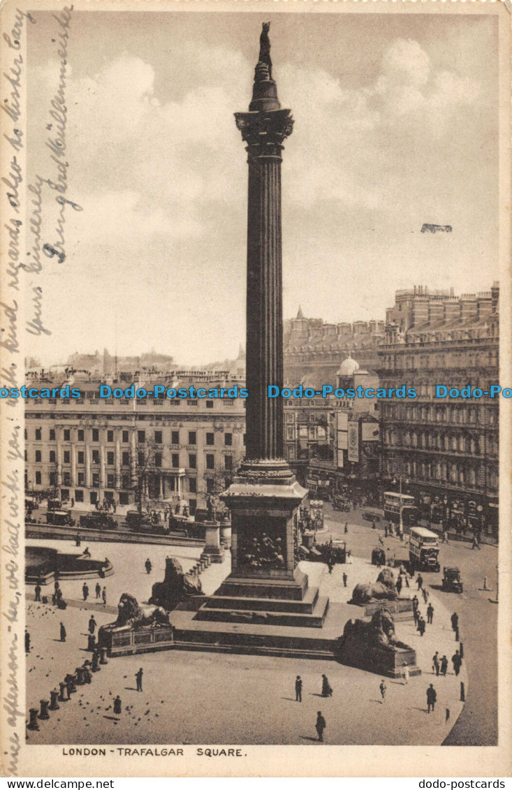 R092097 London. Trafalgar Square. 1933 - Andere & Zonder Classificatie