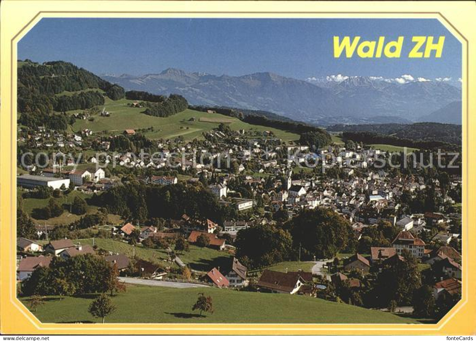 12002366 Wald ZH Muertschenstock Schaeniserberg Wald ZH - Andere & Zonder Classificatie