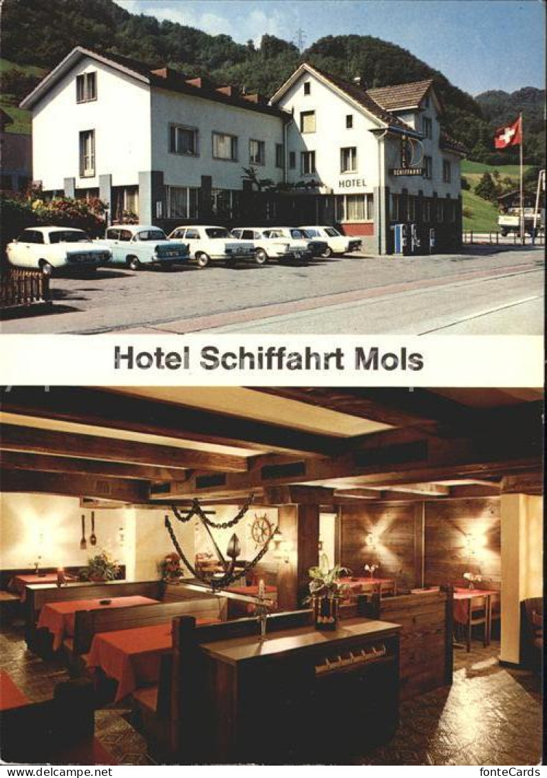 12001266 Mols Hotel Schiffahrt Gastraum Mols - Sonstige & Ohne Zuordnung