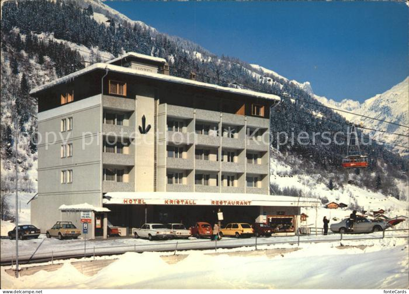 12001016 Fiesch Hotel Kristall Fiesch - Altri & Non Classificati