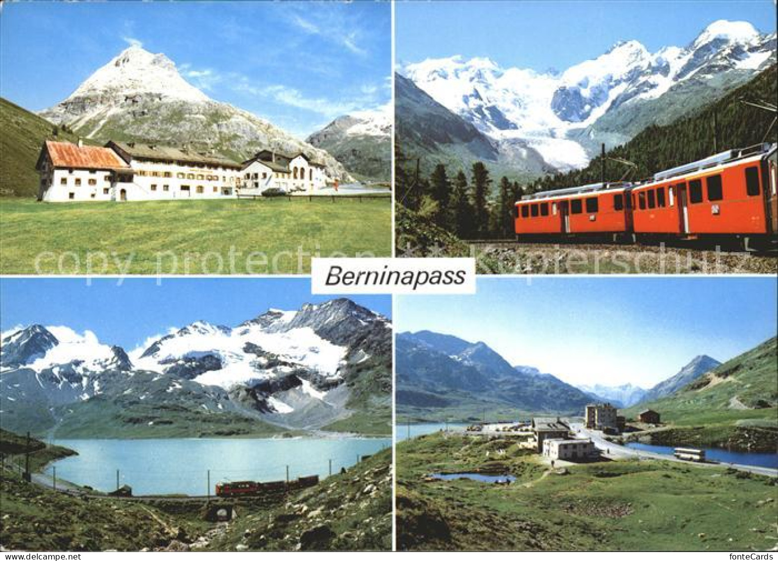 11992116 Berninapass Lago Bianco Ospizio Suot Berninapass - Autres & Non Classés