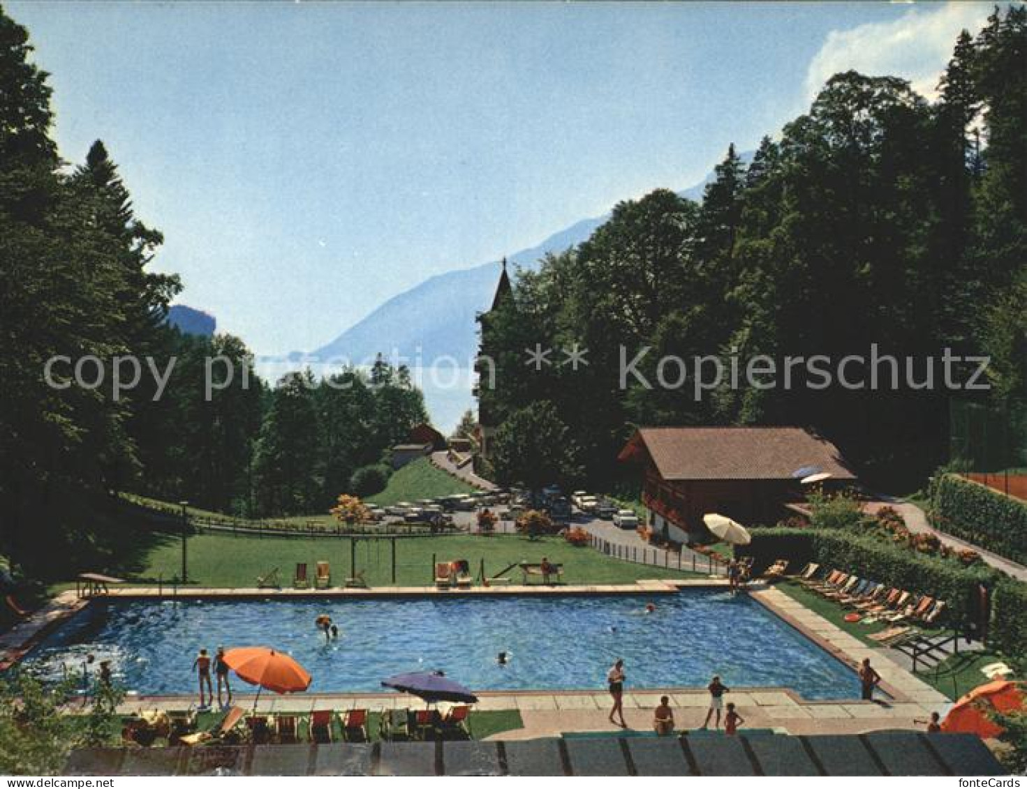11984066 Giessbach Parkhotel Schwimmbad Brienz - Autres & Non Classés
