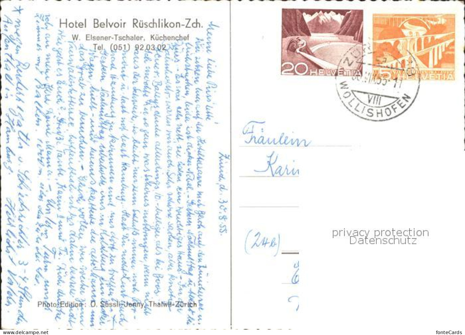 11978186 Rueschlikon Hotel Belvoir Rueschlikon - Andere & Zonder Classificatie