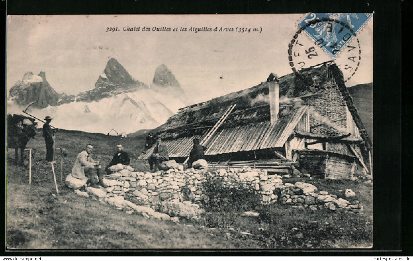 CPA Cruft, Chalet Des Ouilles Et Les Aiguilles D`Arves  - Other & Unclassified