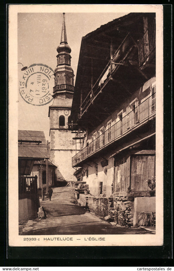 CPA Hauteluce, L`Èglise  - Autres & Non Classés