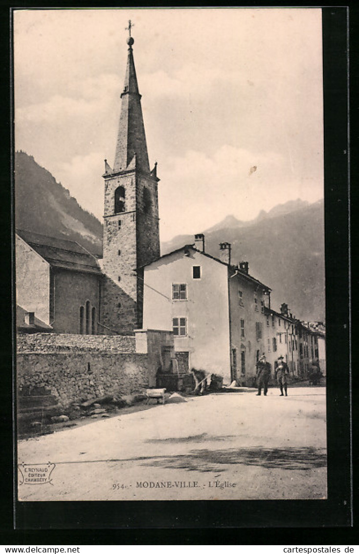 CPA Modane-Ville, L`Èglise  - Modane