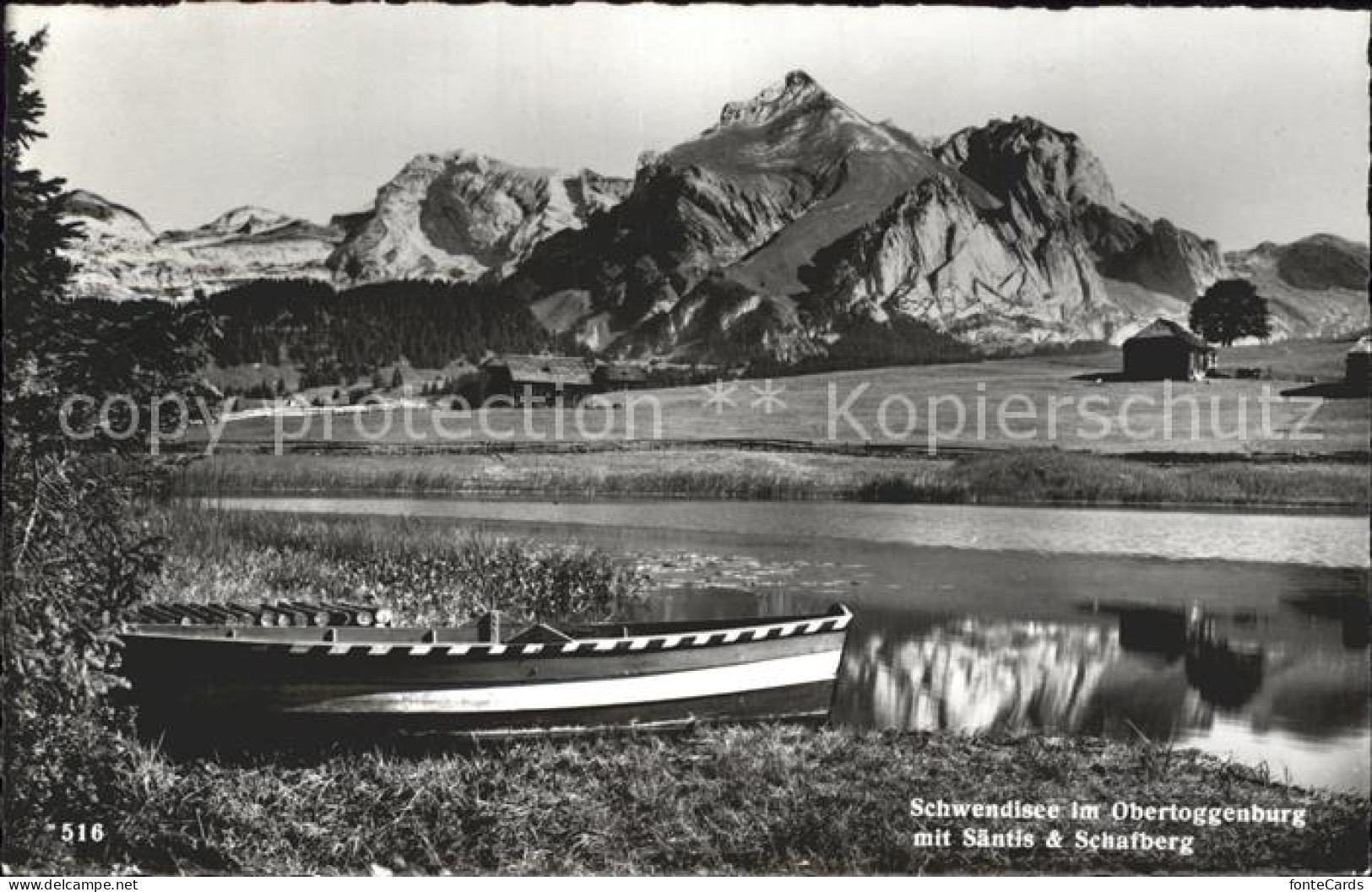 11965176 Schwendisee Mit Saentis Und Schafberg Appenzeller Alpen Wildhaus - Autres & Non Classés