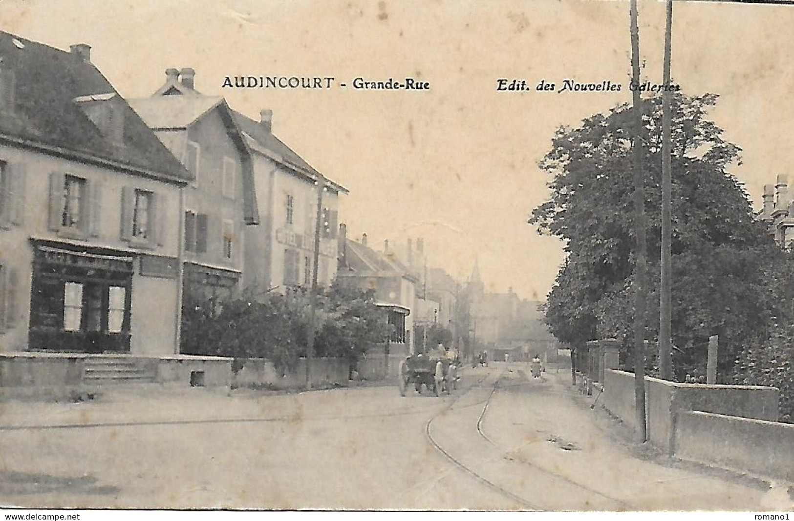 25)    AUDINCOURT  -  Grande Rue - Autres & Non Classés