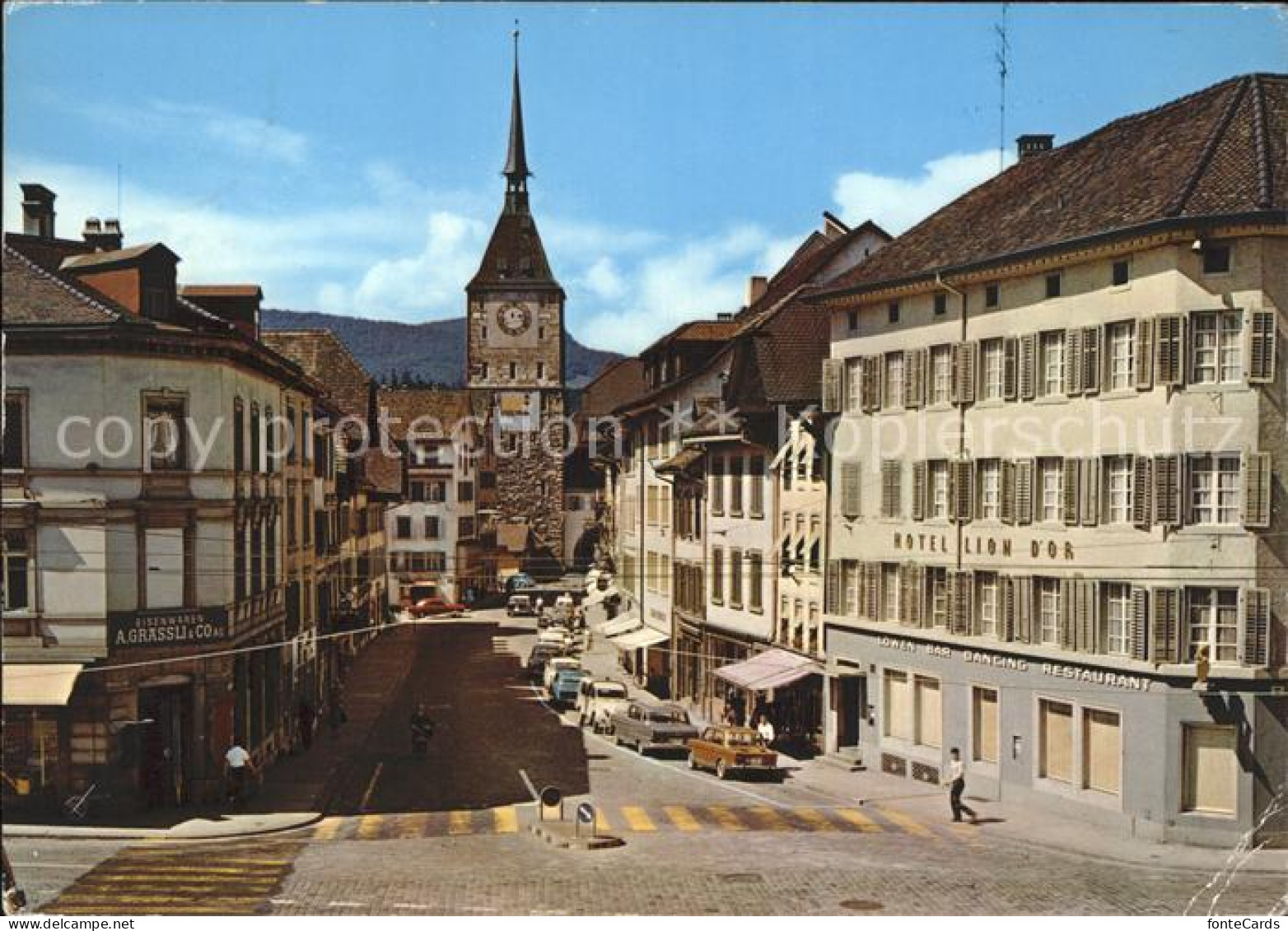 11964976 Aarau AG Vordere Vorstadt Mit Stadtturm Aarau - Altri & Non Classificati