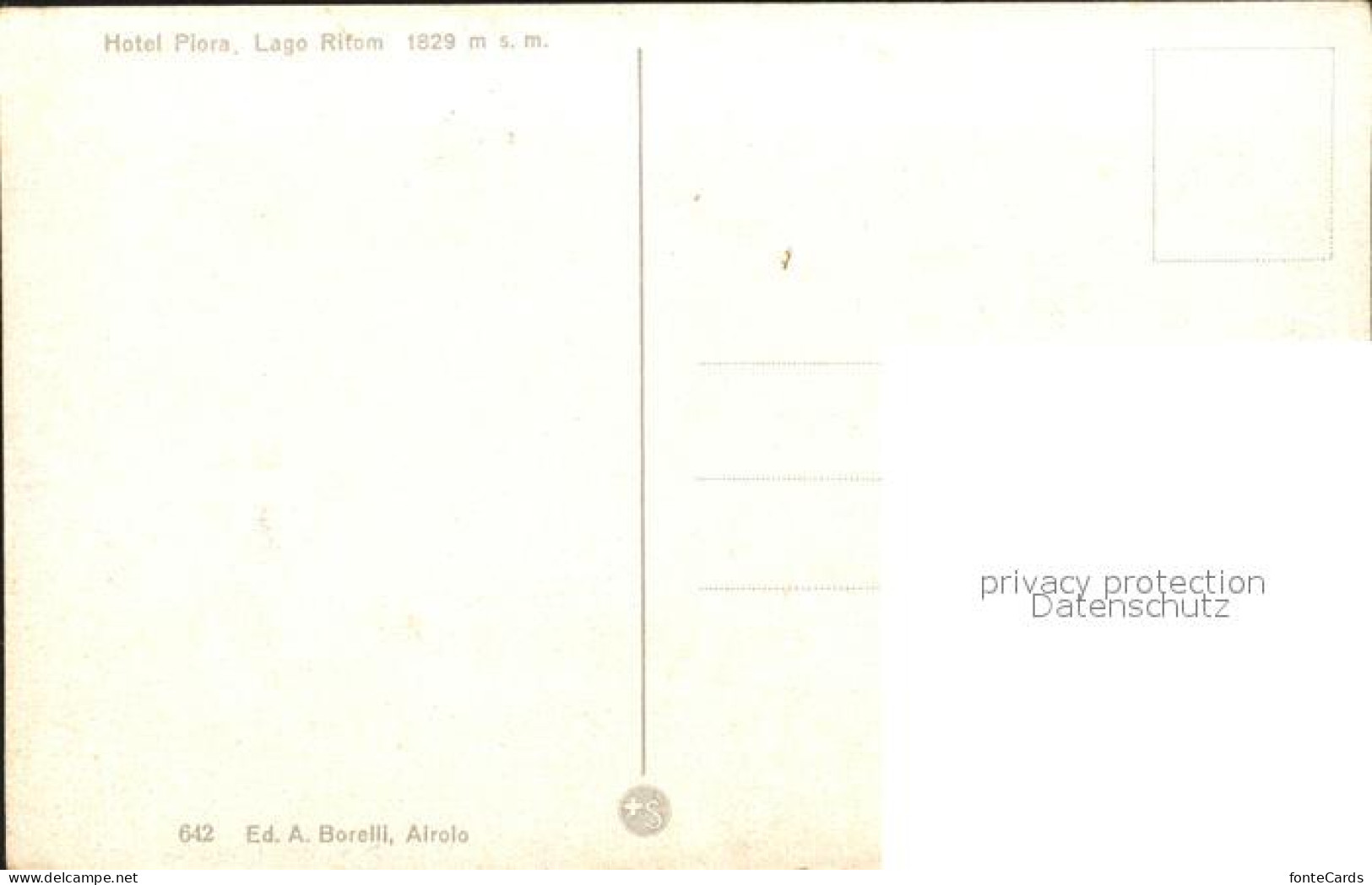 11963546 Lago Ritom Hotel Piora Ambri - Otros & Sin Clasificación