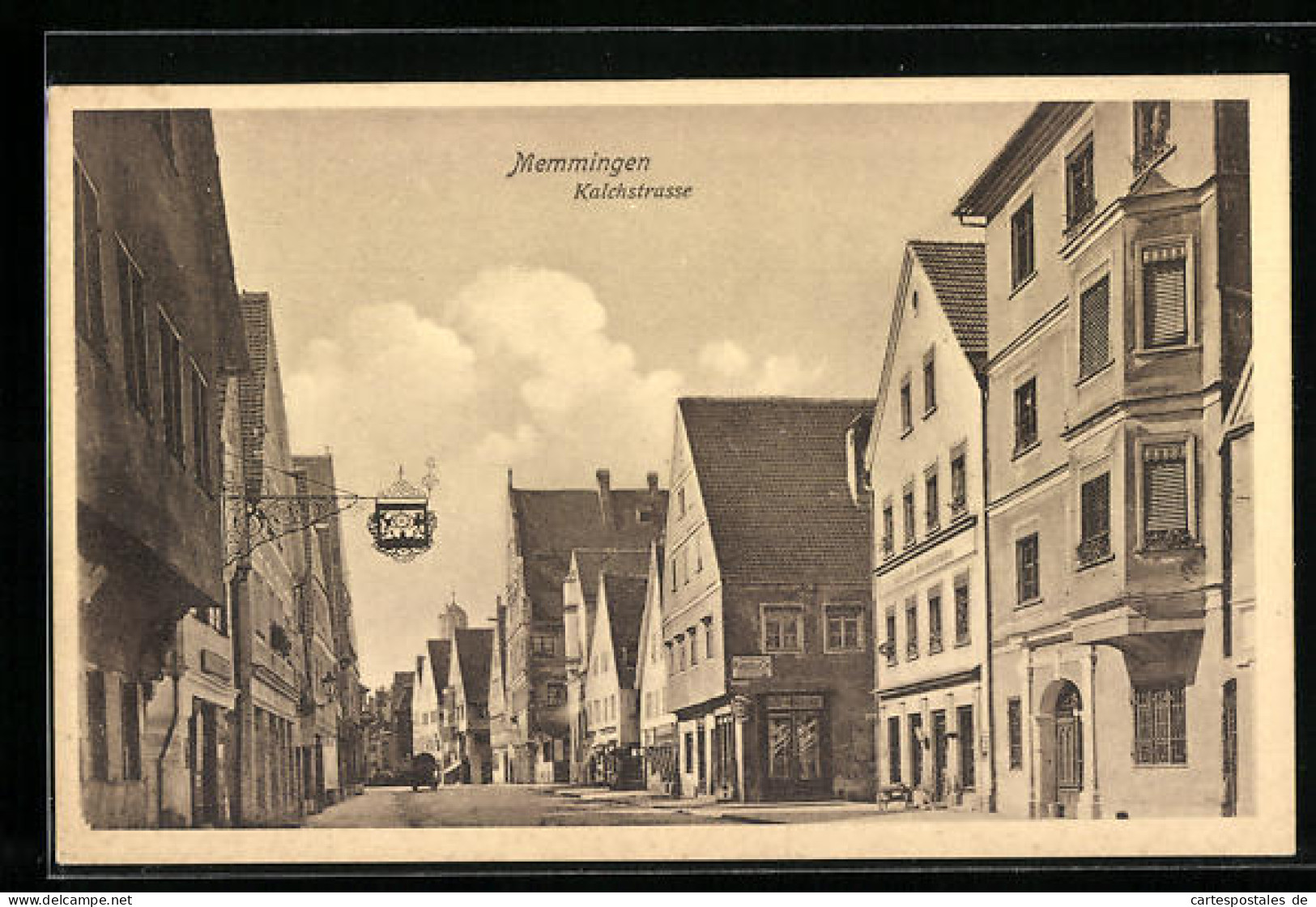 AK Memmingen, Blick In Die Kalchstrasse  - Memmingen