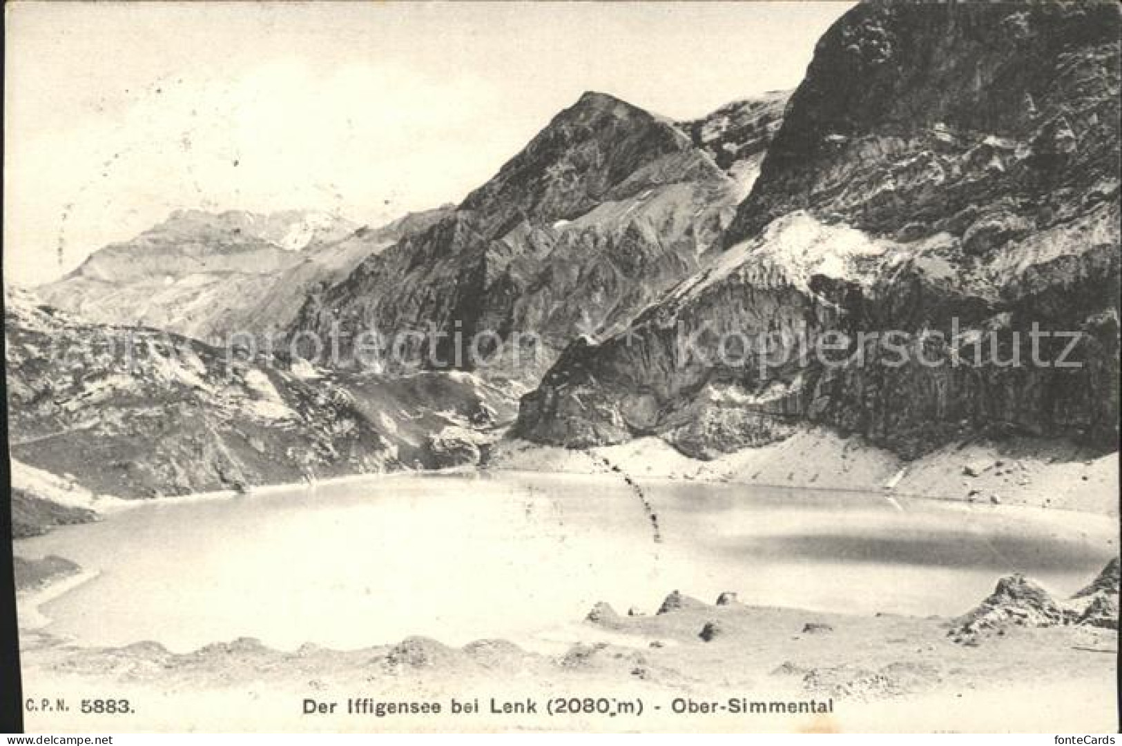 11963496 Iffigensee Bergsee Lenk Simmental - Other & Unclassified