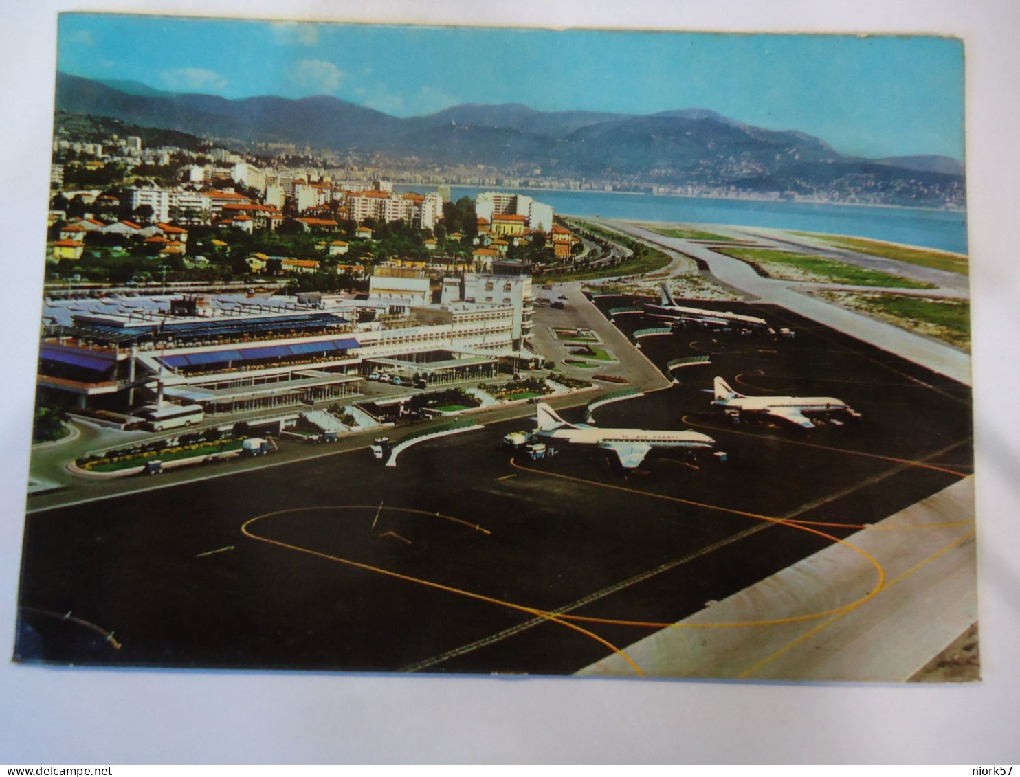 FRANCE   POSTCARDS AIRPORT NICE - Autres & Non Classés