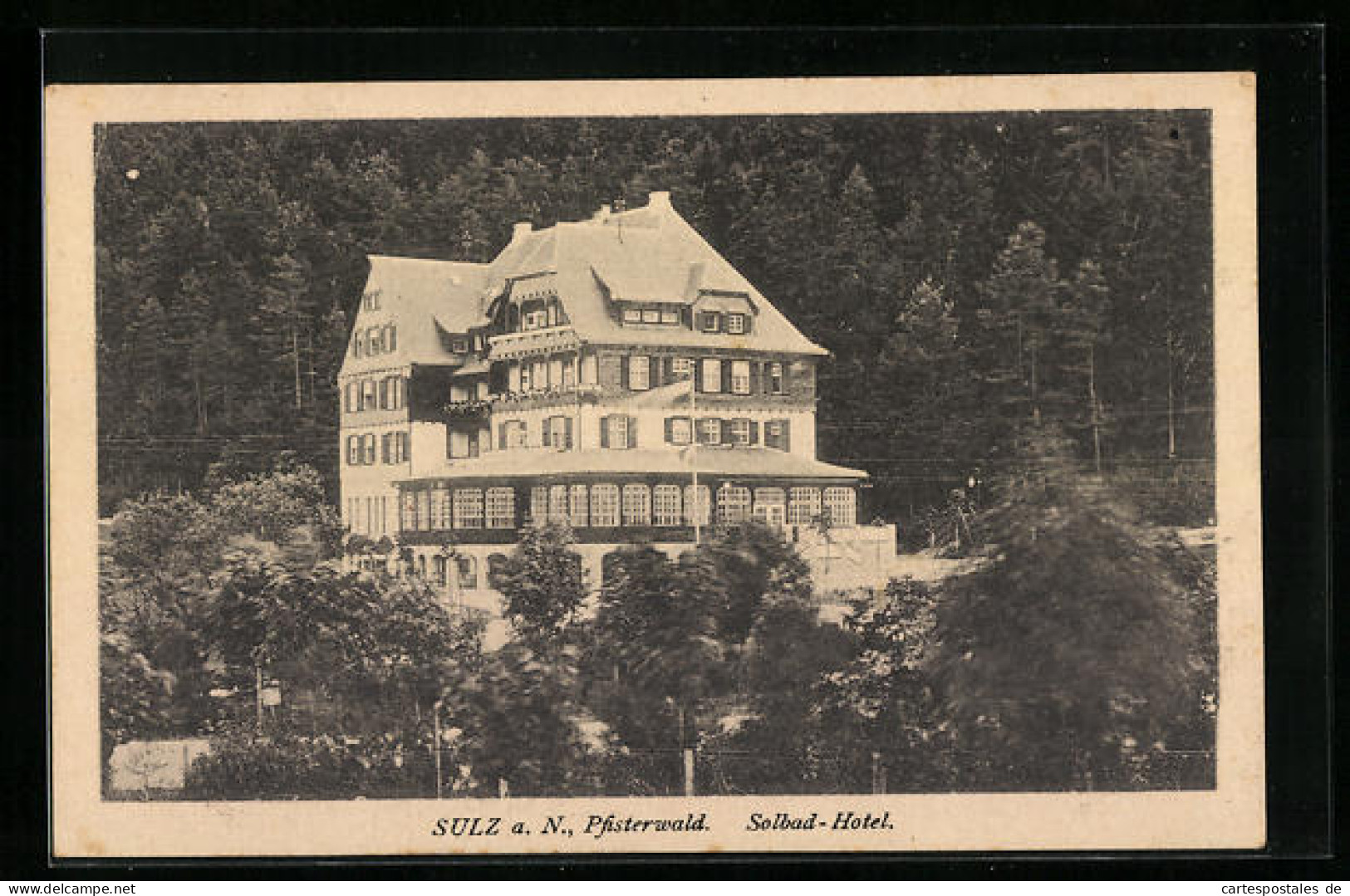 AK Sulz A. N., Solbad-Hotel Pfisterwald  - Other & Unclassified