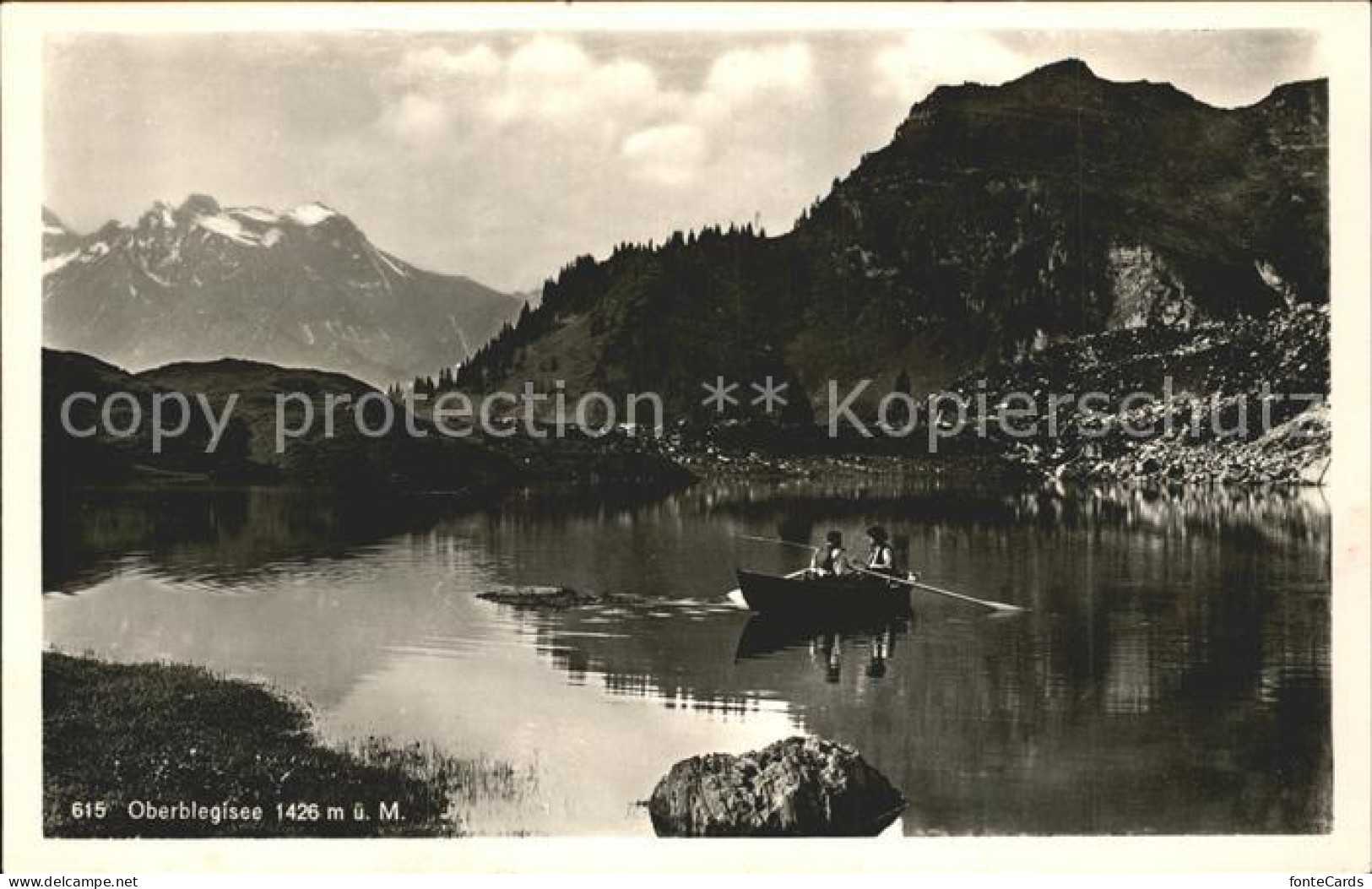 11962286 Oberblegisee Bootsfahrt Alpenblick Luchsingen - Sonstige & Ohne Zuordnung