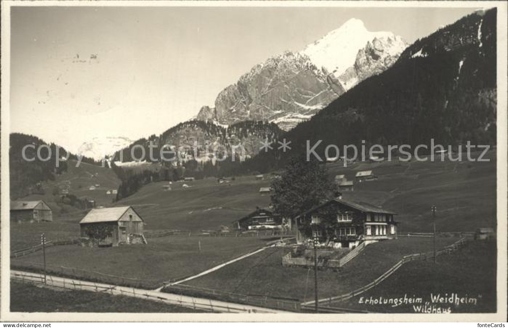 11960856 Wildhaus SG Erholungsheim Weidheim Wildhaus SG - Andere & Zonder Classificatie