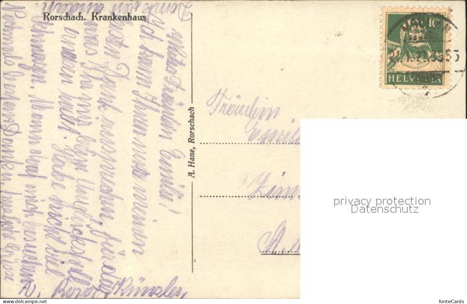 11960806 Rorschach Bodensee Krankenhaus Rorschach Bodensee - Other & Unclassified