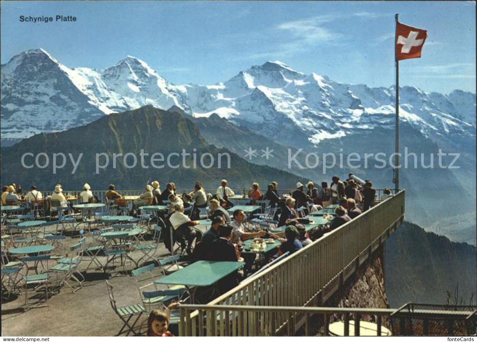 11958356 Schynige Platte Hotel Schynige Platte Eiger Moench Jungfrau Schynige Pl - Sonstige & Ohne Zuordnung