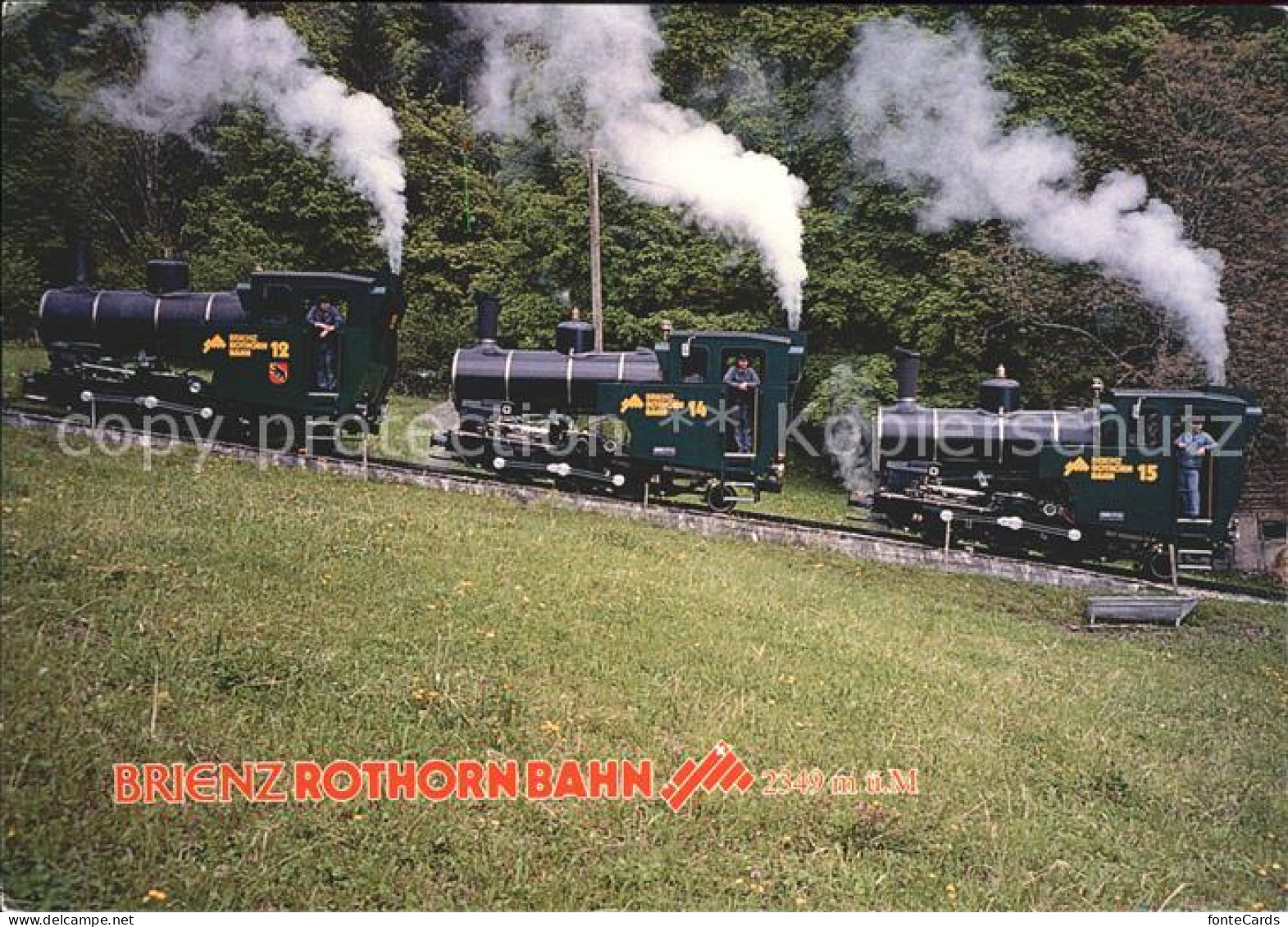 11953456 Brienz-Rothornbahn Lokomotiven Brienz Am See  Brienz-Rothornbahn - Otros & Sin Clasificación