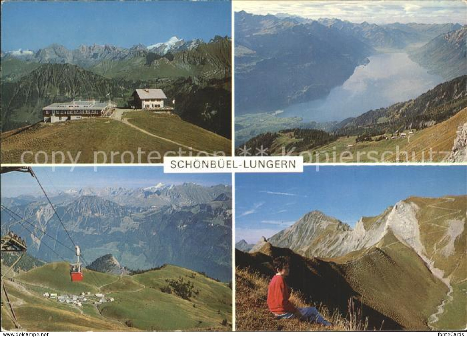 11939856 Schoenbueel Lungern Berghotel Bellevue Gondelbahn Breitenfeld Brienzers - Sonstige & Ohne Zuordnung