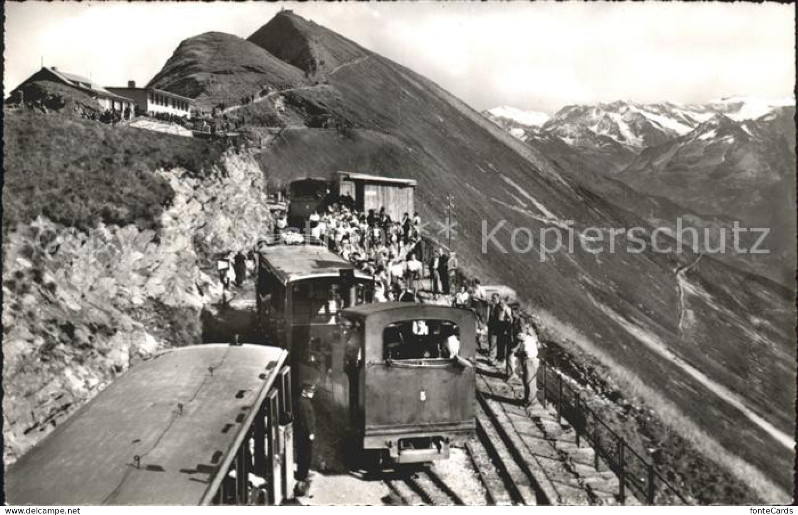 11935686 Brienz-Rothornbahn Station Hotel Gipfel Brienz-Rothornbahn - Autres & Non Classés