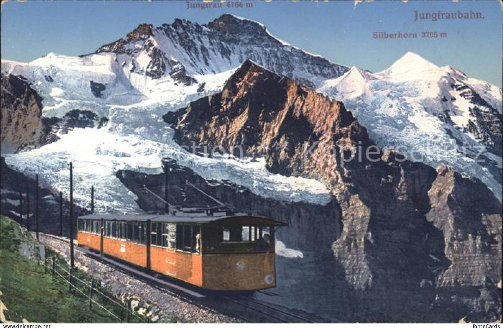 11935676 Jungfraubahn Jungfrau Silberhorn Jungfraubahn - Andere & Zonder Classificatie