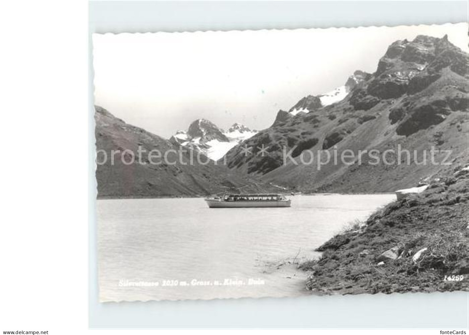 11934056 Silvrettasee Motorboot Gr Und Kl Buin Silvretta - Other & Unclassified