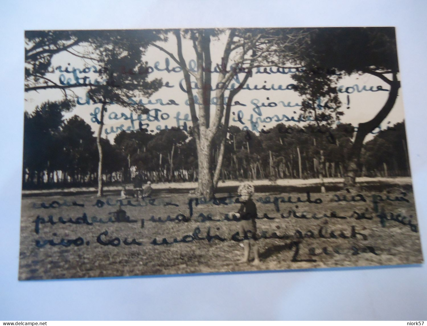 ITALY POSTCARDS  Porte Del Marmi  CHILDREN IN PARK - Andere & Zonder Classificatie