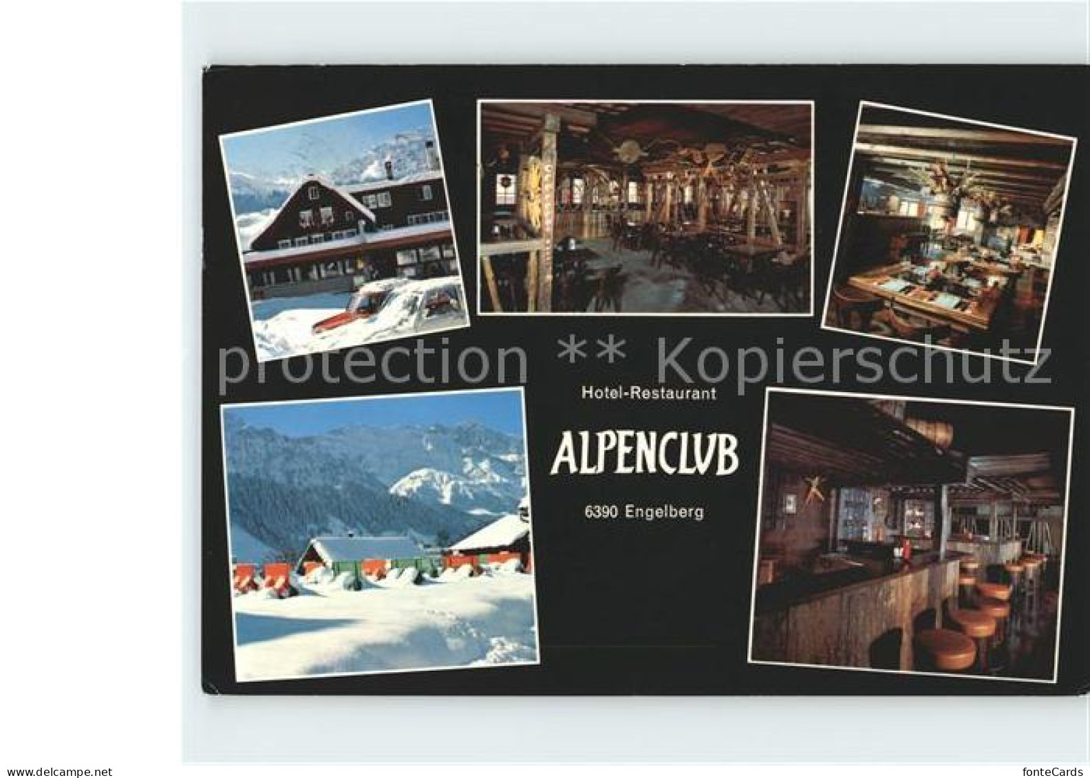 11915906 Engelberg OW Hotel Restaurant Alpenclub Engelberg - Andere & Zonder Classificatie