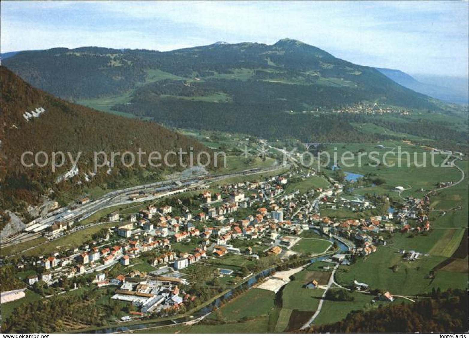 11914486 Ballaigues Fliegeraufnahme Vallorbe Ballaigues - Sonstige & Ohne Zuordnung