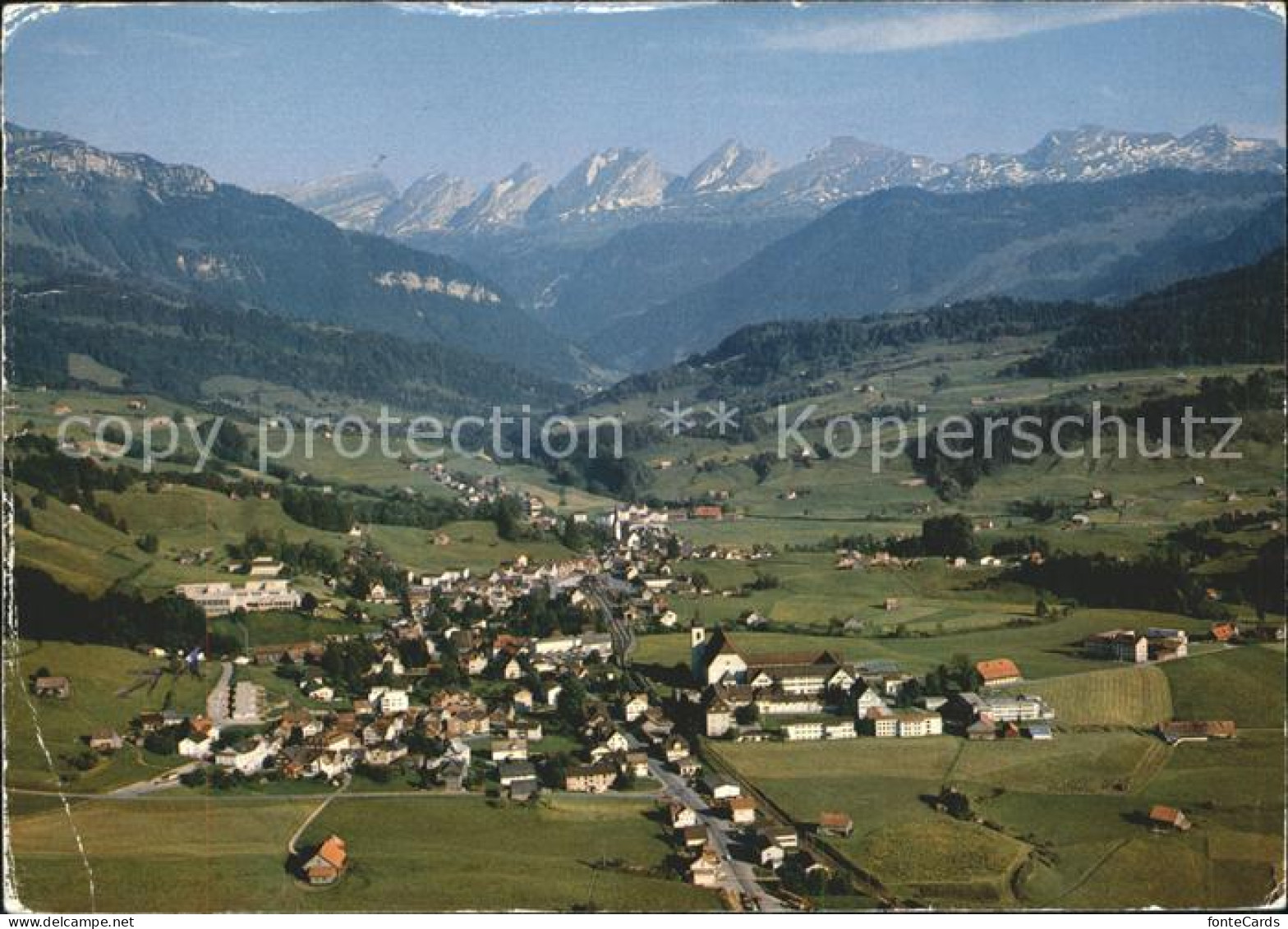 11911516 Nesslau Fliegeraufnahme Neu-St. Johann Mit Churfirsten Nesslau - Other & Unclassified