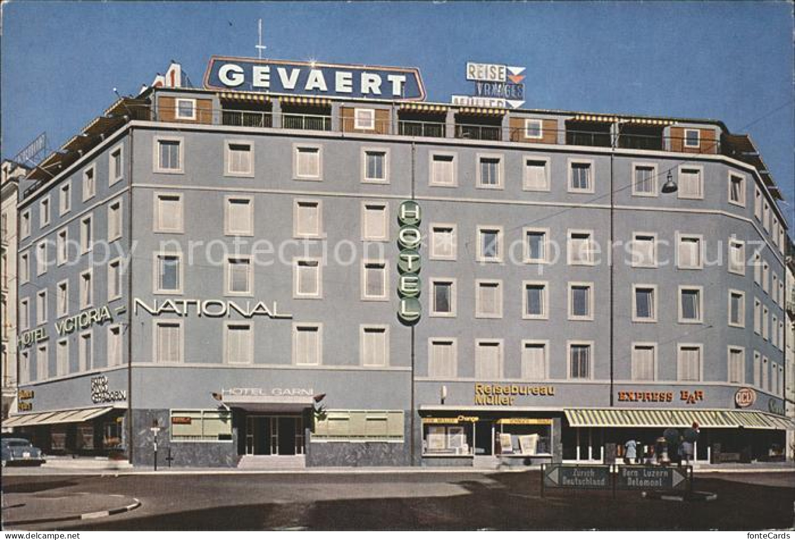 11908836 Basel BS Hotel Garni Victoria National Basel BS - Altri & Non Classificati