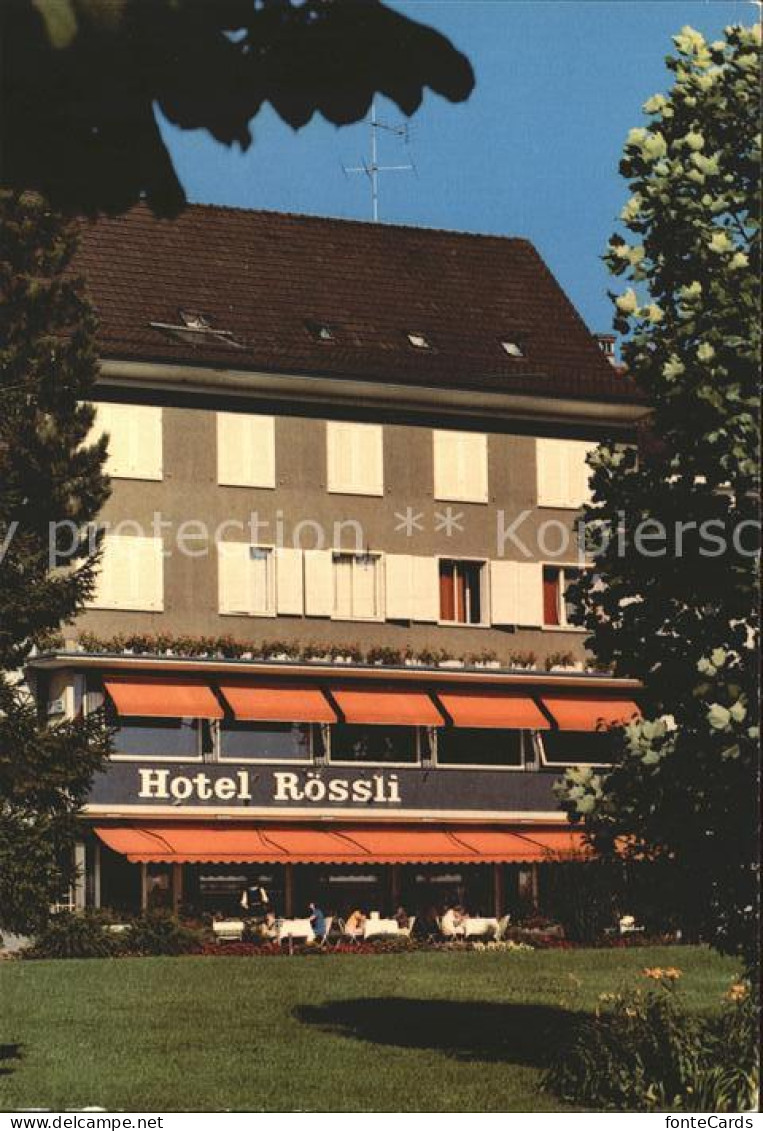 11907176 Zug ZG Hotel Roessli Am See  Zug - Autres & Non Classés