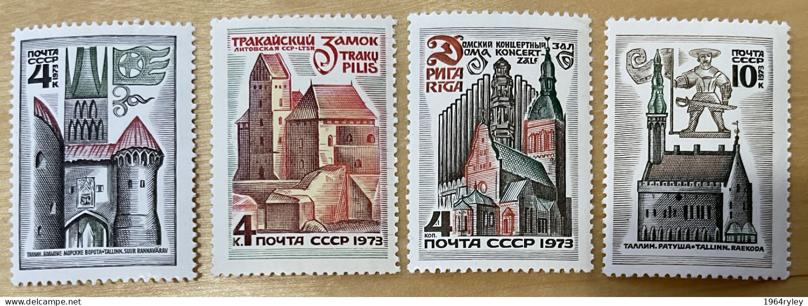 RUSSIA - MNH** - 1973 - # 4195/4198 - Unused Stamps