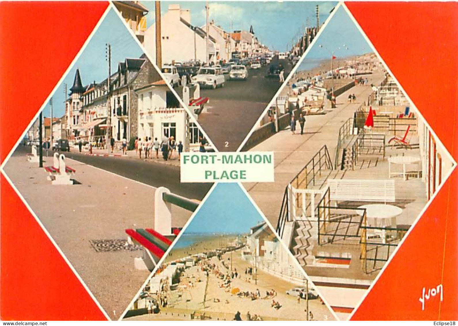 Fort Mahon Plage  - Multivues     Y 104 - Fort Mahon