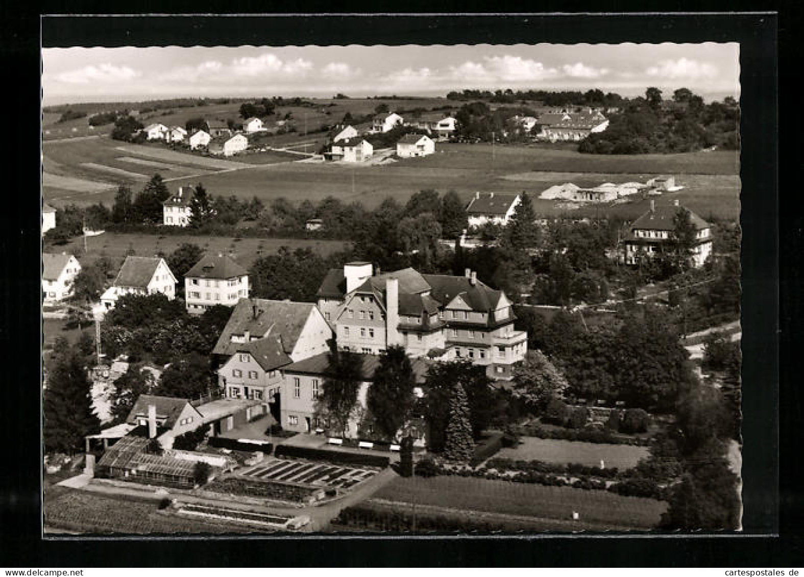 AK Möttlingen /Schwarzwald, Ortsansicht Vom Flugzeug Aus  - Other & Unclassified