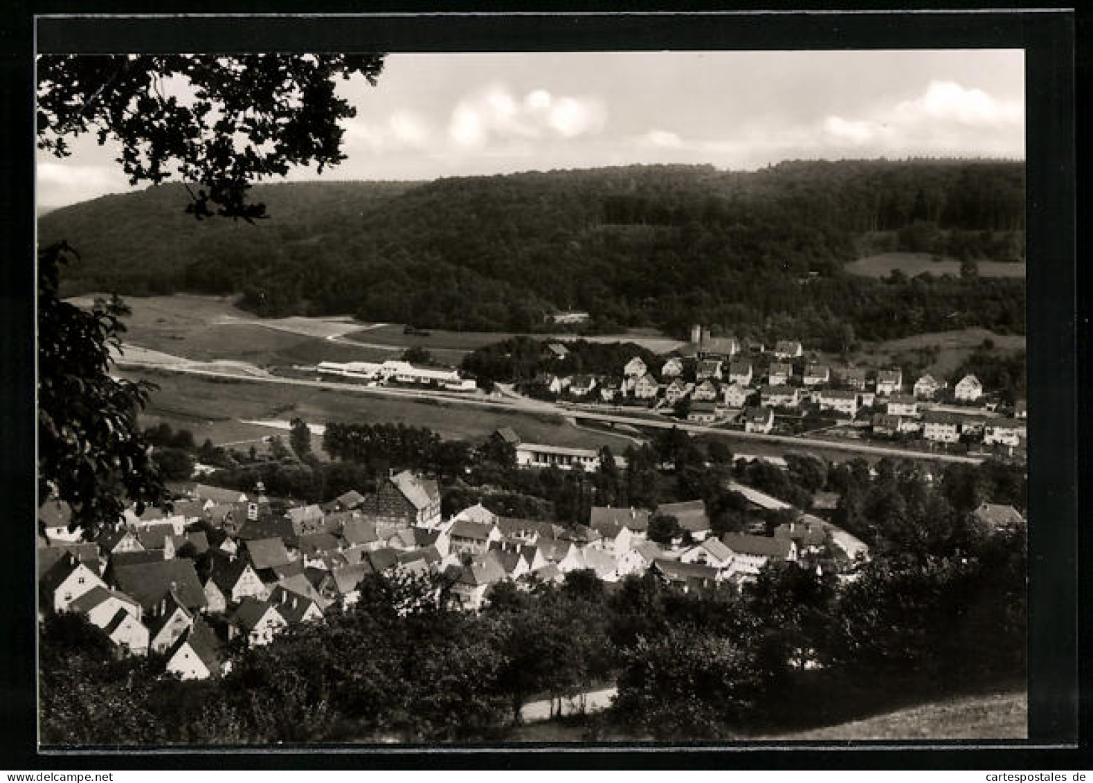 AK Ernsbach A. Kocher /Württ., Gesamtansicht Von Einem Berg Aus  - Andere & Zonder Classificatie