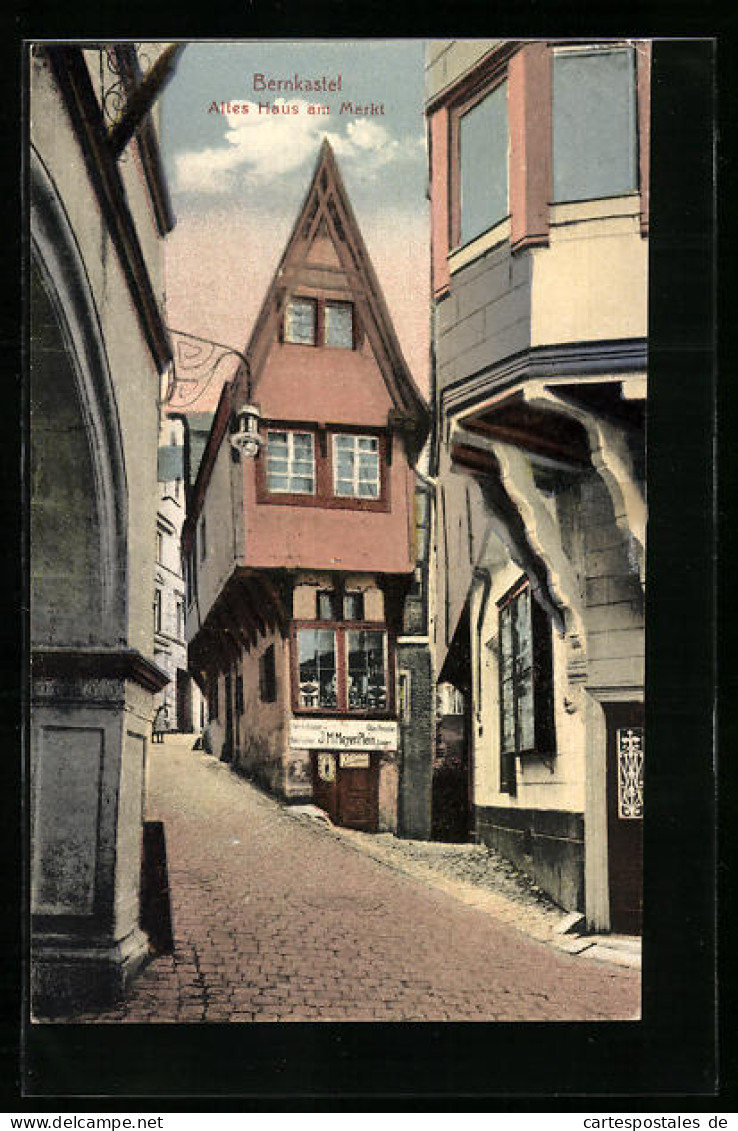 AK Bernkastel, Altes Haus Am Markt  - Andere & Zonder Classificatie