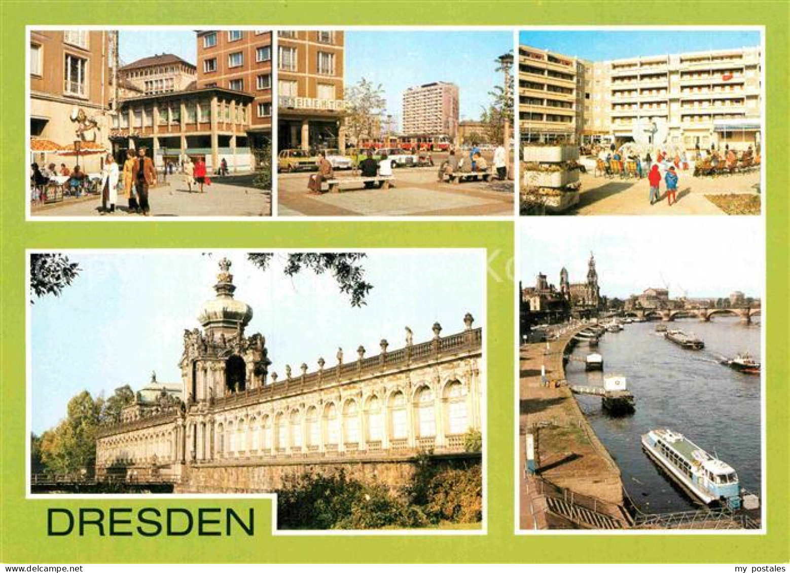 72913617 Dresden Pirnaischer Platz Neustaedter-Markt Zwinger Kronentor Langgaler - Dresden