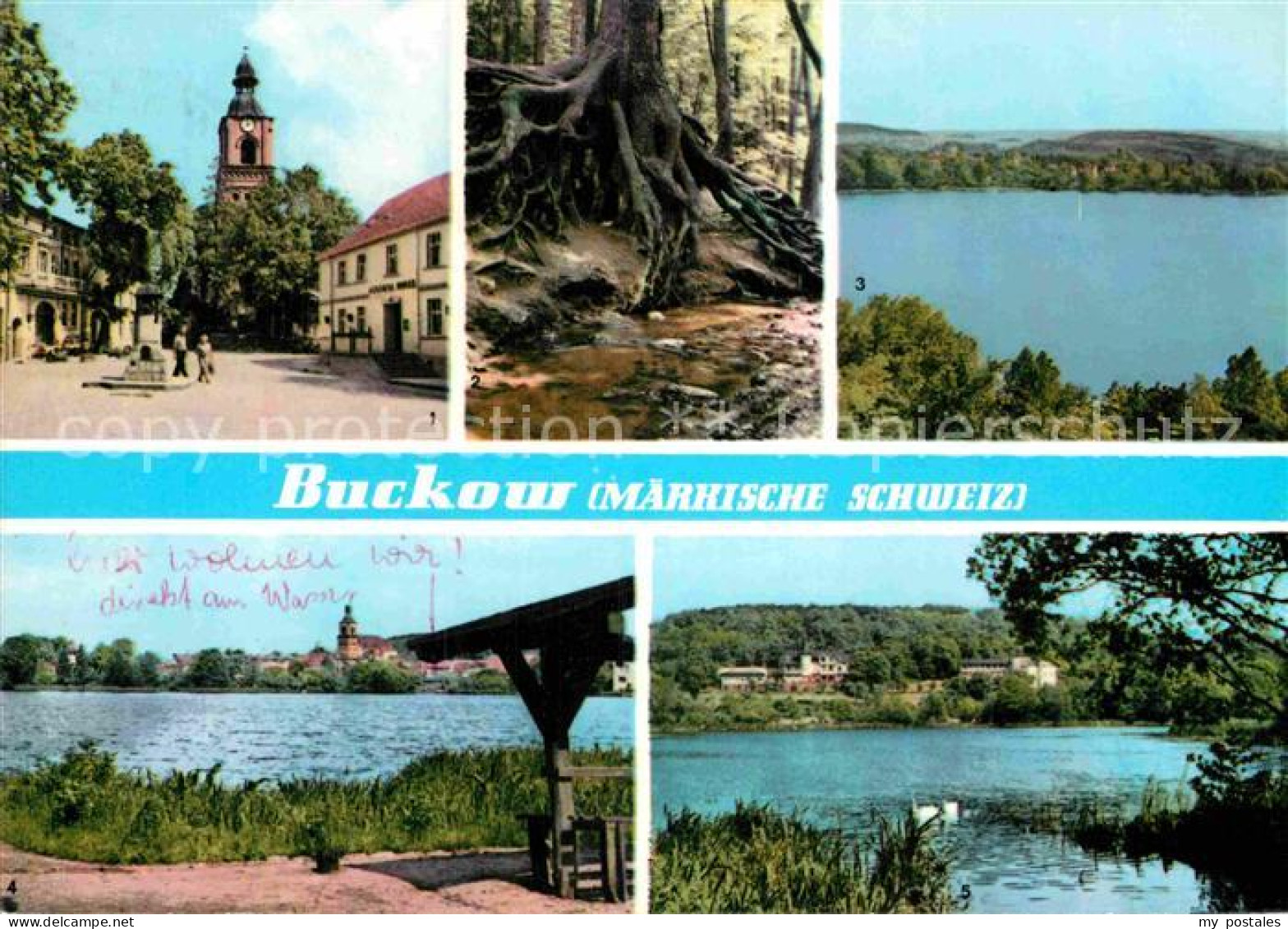 72913609 Buckow Maerkische Schweiz Partien Am See Wald Kirchenpartie Buckow Maer - Sonstige & Ohne Zuordnung