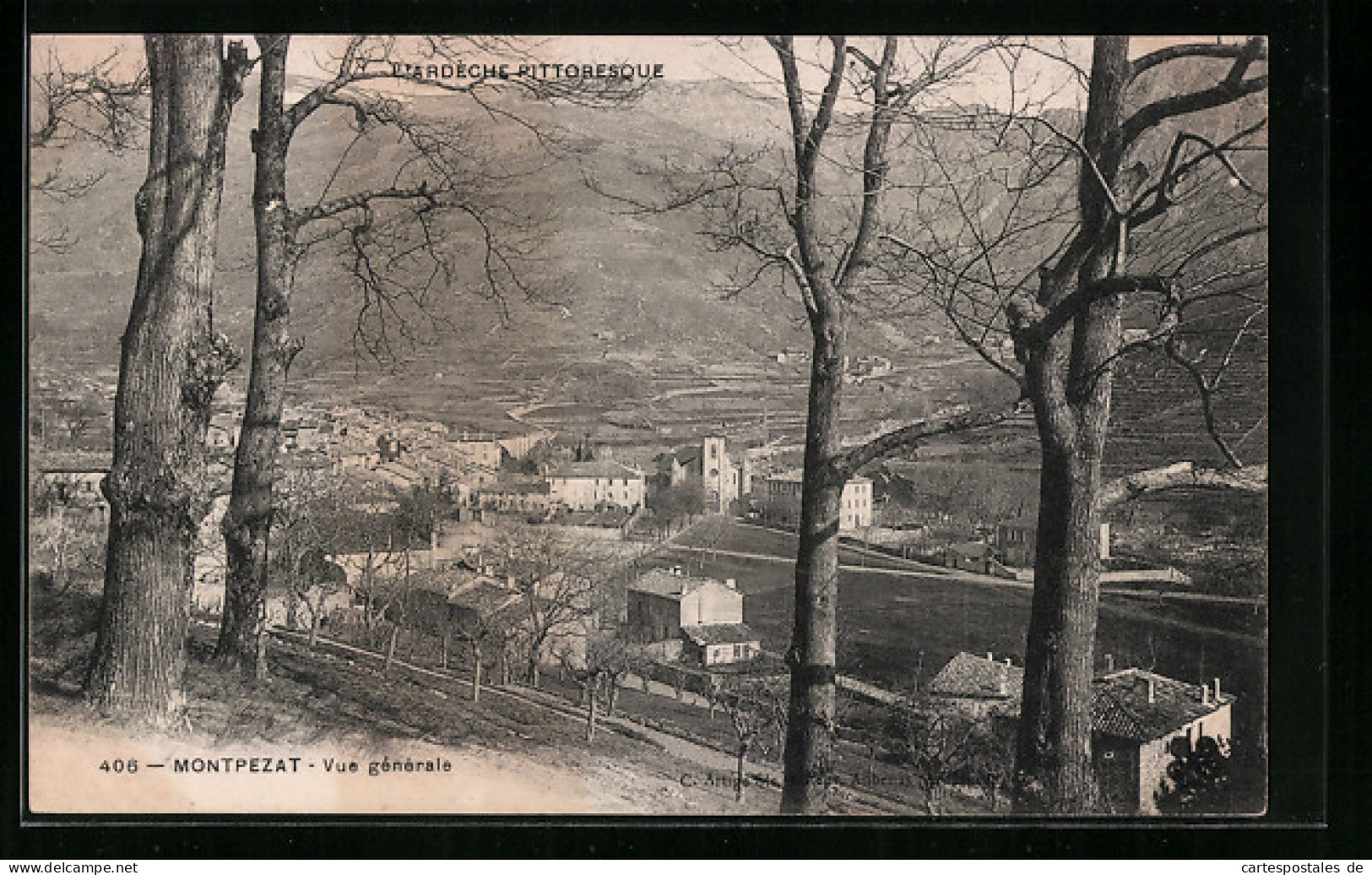 CPA Montpezat, Vue Générale  - Sonstige & Ohne Zuordnung