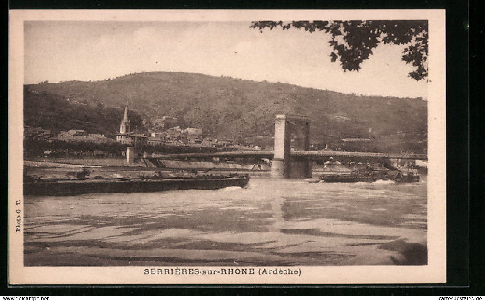 CPA Serrières-sur-Rhone, Vue Générale  - Serrières